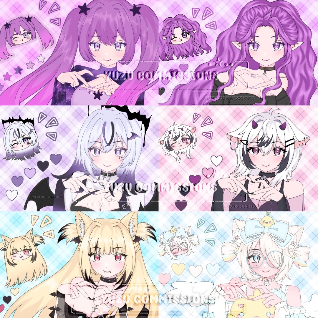 yuzueko_arts's tweet image. btw it's still open, maybe anyone wants this for Valentine's?🫶 
link on comments!