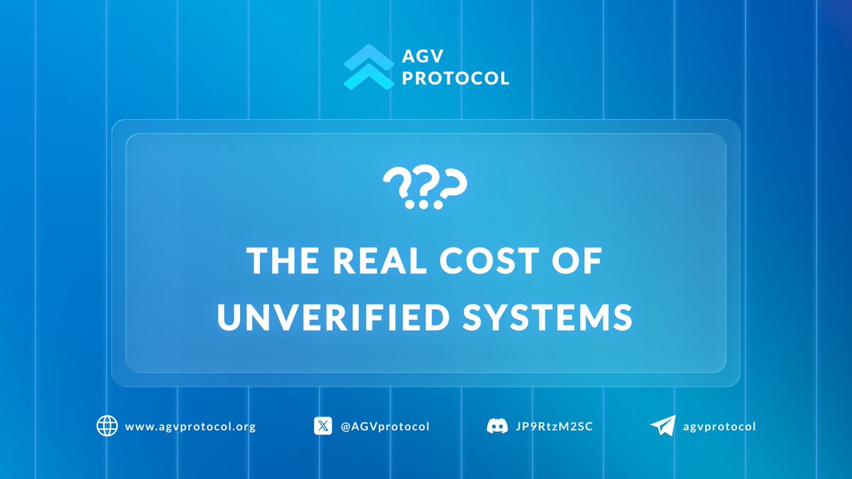 When systems cannot prove what they produce, trust erodes. Unverified output leads to disputes, inefficiency, and fragile markets. Over time, participants disengage.

AGV Protocol treats verification as a requirement, not a feature. Data must be observable, auditable, and