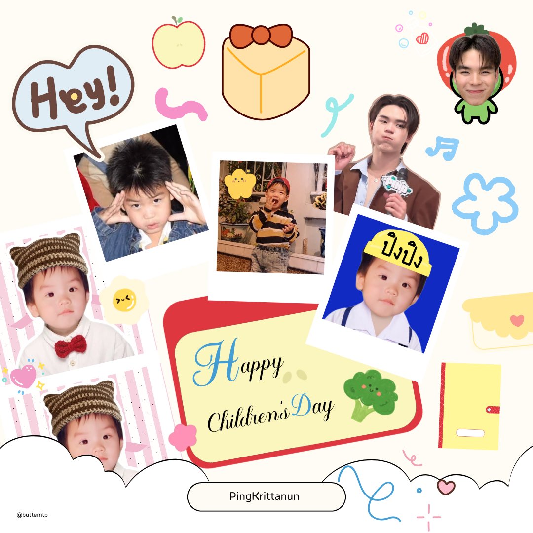 butterntp's tweet image. Happy Children's day na kub 

🧏🏻‍♂️ 💭 @PKrittanun 💖🤲🏻

 #PingKrittanun