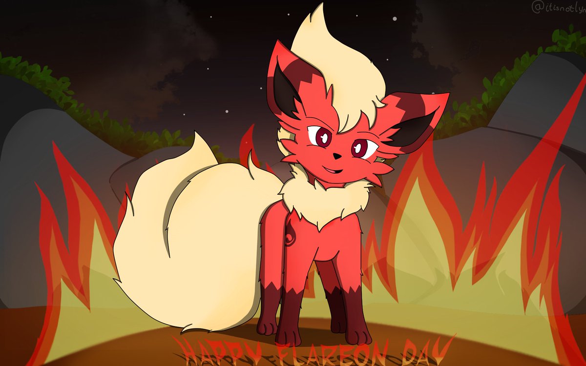 Happy Flareon Day! For <a href="/Dangerfluff1/">🔞Danger</a>, thank you for commissioning me!