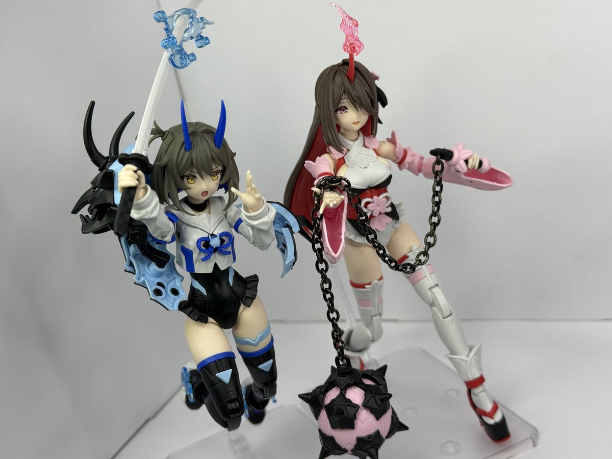 ◆完成品◆30MS ソウレイ　シュレミ　2体セット 30MS ソウレイ シュレミ セット フィギュア・プラモ用スタンド付き 美