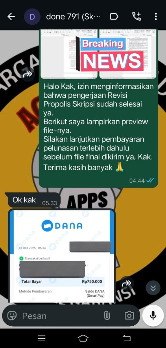ackstorejoki's tweet image. Testimoni Joki Skripsi prodi Akuntansi ☑️
WA: wa.me/6285701359782
📍Trusted and Fast Response
#Jokiskripsi #jokitugas #jokikuliah #jokiartikel #zonaba #zonauang️ #jokijurnal #jokiproposal #jokithesis #jokisempro