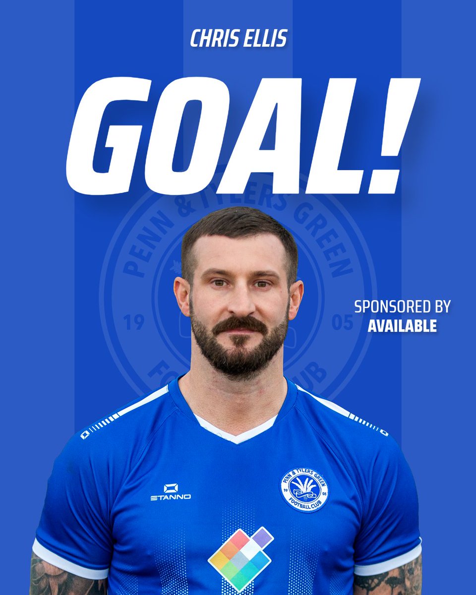 GOAL: PENN &amp; TYLERS GREEN 2-0 Staines &amp; Lammas (Middlesex) - Chris Ellis (42') fwp.co/Nwpzhs