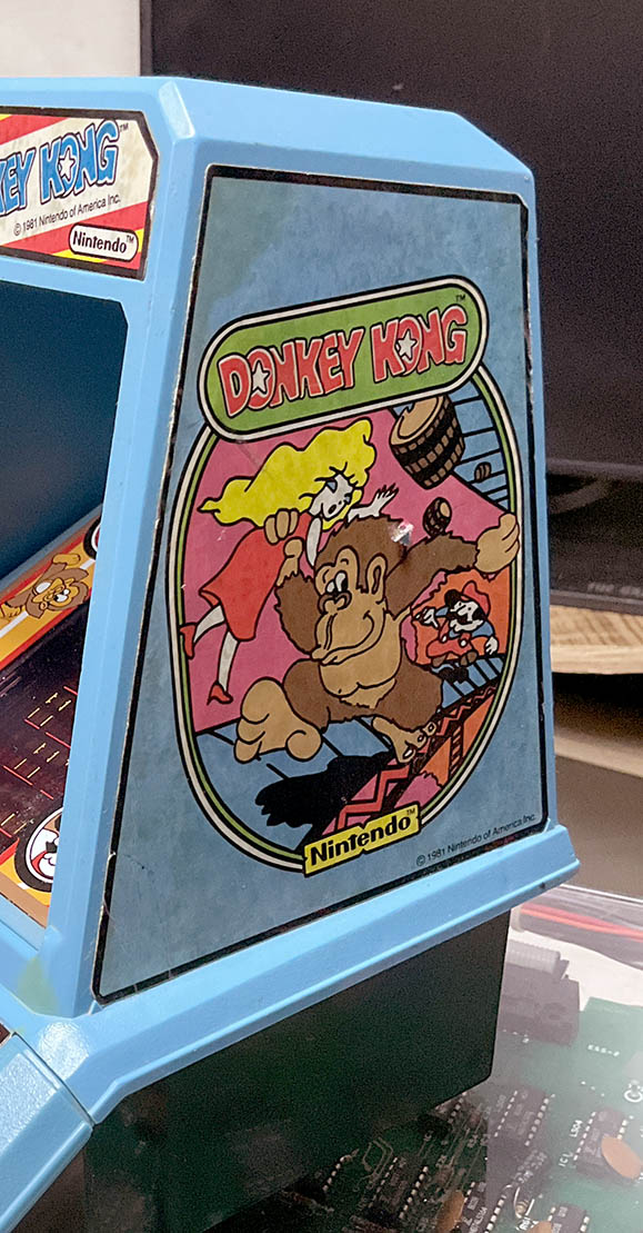 ○DONKEY KONG(COLECO/1982年) 任天堂より許諾を得て開発されたLSI
