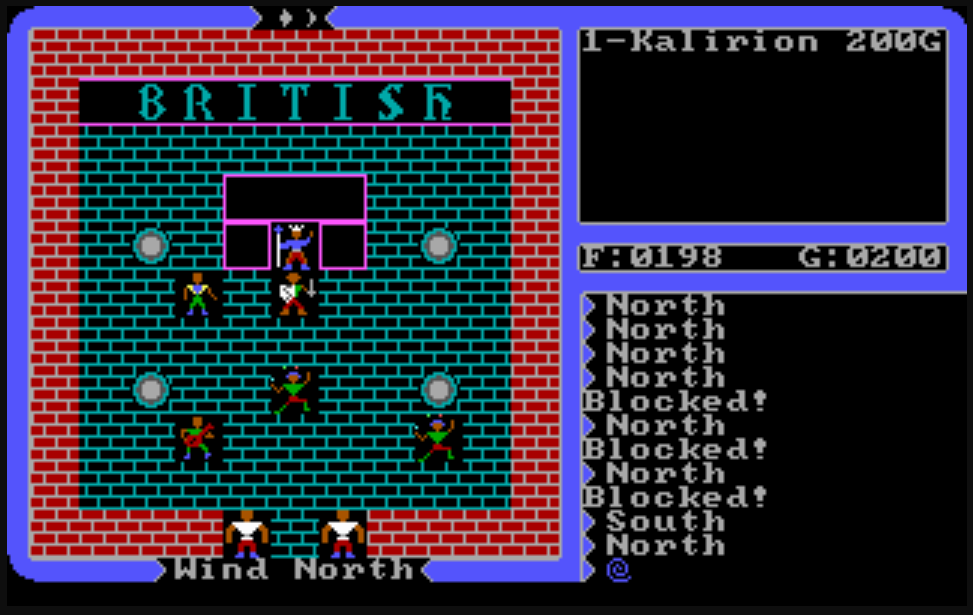 Ultima IV revolutionized RPGs by replacing hack-and-slash villain-slaying (as in Ultima I-III, where stealing and killing innocents were often optimal) with a profound moral code - the Eight Virtues:

🙏 Honesty
❤️ Compassion
⚔️ Valor
⚖️ Justice
🩸 Sacrifice
☀️ Honor
🙌
