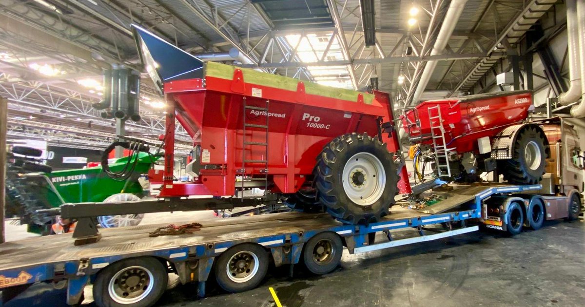 agrispreadirl's tweet photo. AgriSpread &amp; Lamma 2026

The Stage is being set....... Hall 12 https://t.co/R0FSPbURMY