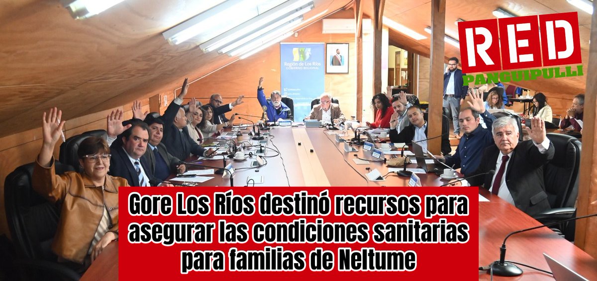 🔴 Gore Los Ríos destinó recursos para asegurar las condiciones sanitarias para familias de Neltume --> web.facebook.com/photo/?fbid=14…
