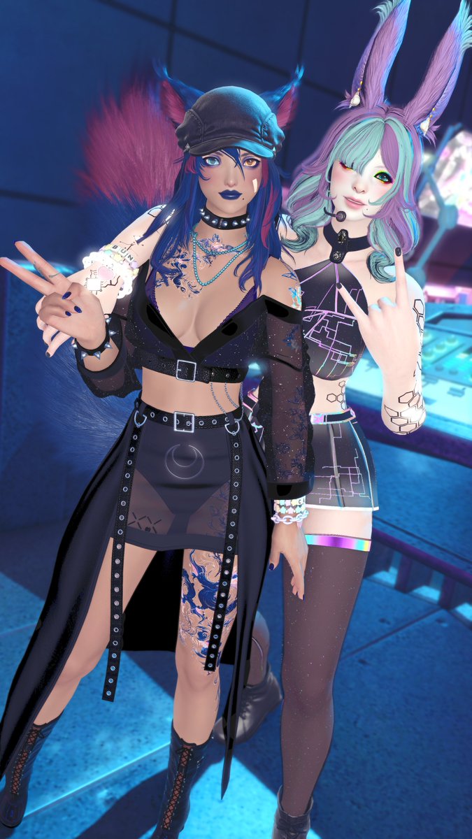 CryptidHoshi's tweet image. They should be rehearsing... They got distracted...  

#GPOSERS #EorzeaPhotos #ReShade