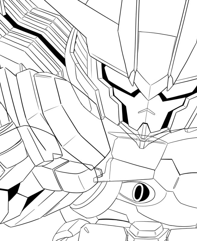 こっちも描いてあっちも描いてしてる