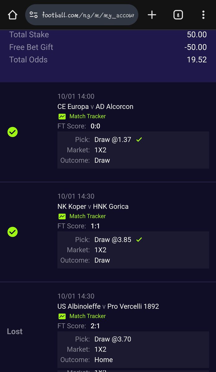 RektTracer's tweet photo. Abeg ooo help me check this ticket... e no suppose boom? Na 90+1 dem score na, a abi na me eyes dey pain
@Mrbankstips @officialmoore7 @isthaths 
everyone https://t.co/BqR262wnSt