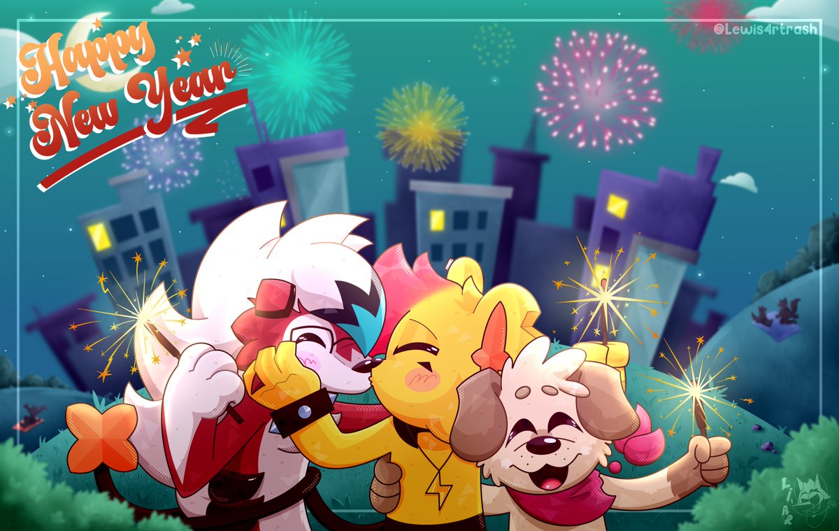For a brand new year! 🎆

Commission for: <a href="/DaWoozywicho/">Woozywicho</a> 🥭