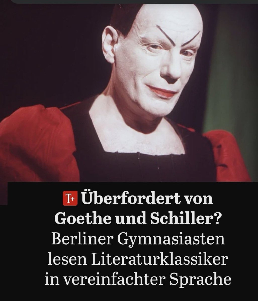 Ich empfehle in diesem Zusammenhang Schillers „Glocke“ in vereinfachter Sprache: 

Loch gebuddelt.
Bronze rin. 
Glocke fertig.
Bimm Bimm Bimm.

Wir haben offenbar vor der Dummheit kapituliert.