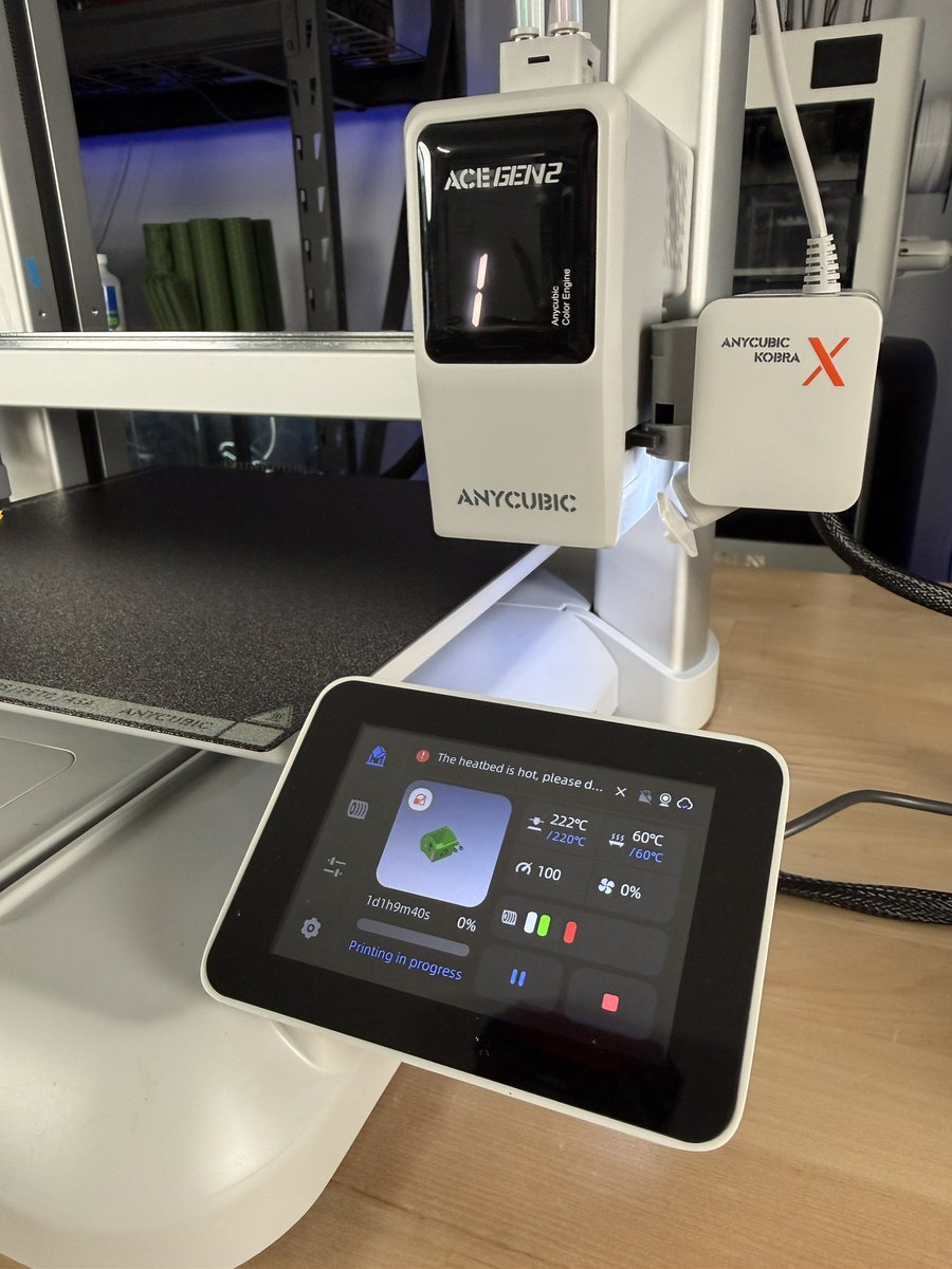 About to print the <a href="/Prusa3D/">Prusa3D</a> BenchBin on the <a href="/anycubic3dprint/">ANYCUBIC</a> Kobra X. Let’s see how it stacks up!