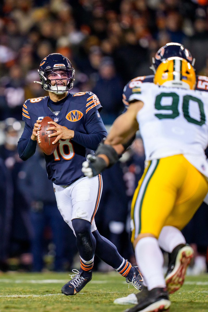 Let’s go win a football game today Chicago.