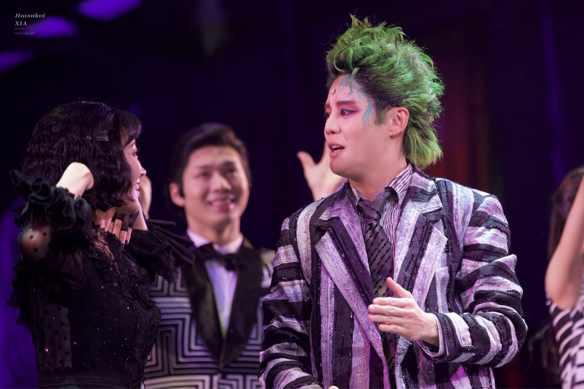 HatsukoiXIA's tweet image. 260110 비틀쥬스 🕷️👻
마지막 뽑뽀 날리려고 하는데 민제 리디ටㅏ가 준수하트 하자구 함.ᐟ.ᐟ.ᐟ 

#김준수 #KIMJUNSU #XIA #ジュンス #金俊秀