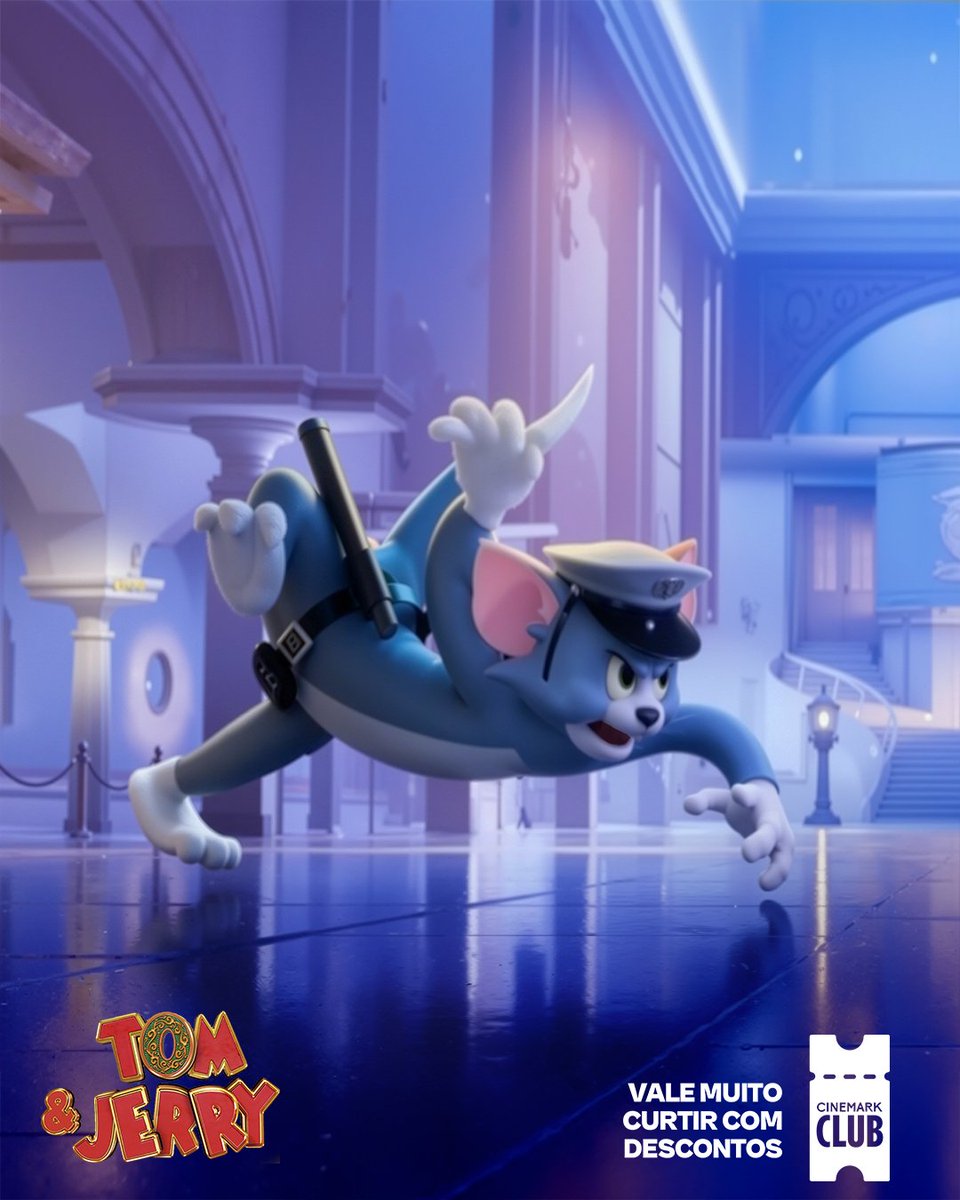😹 Um museu e muita bagunça.

“Tom &amp; Jerry: Uma Aventura no Museu” já está em cartaz aqui na Cinemark.
Curta muito com os benefícios do #CinemarkClub.

#TomEJerryNaCinemark