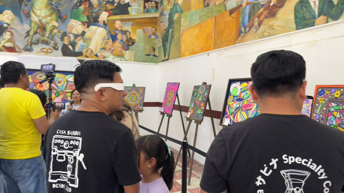 Te invitamos a sumergirte en una experiencia visual única. Ven a descubrir "Arte, Color y Libertad", la más reciente exposición de la talentosa artista Irma Aguilera.

📍 Lugar: Galería de Arte Municipal del Palacio Municipal.
🖼️ Exposición: Arte, Color y Libertad.
