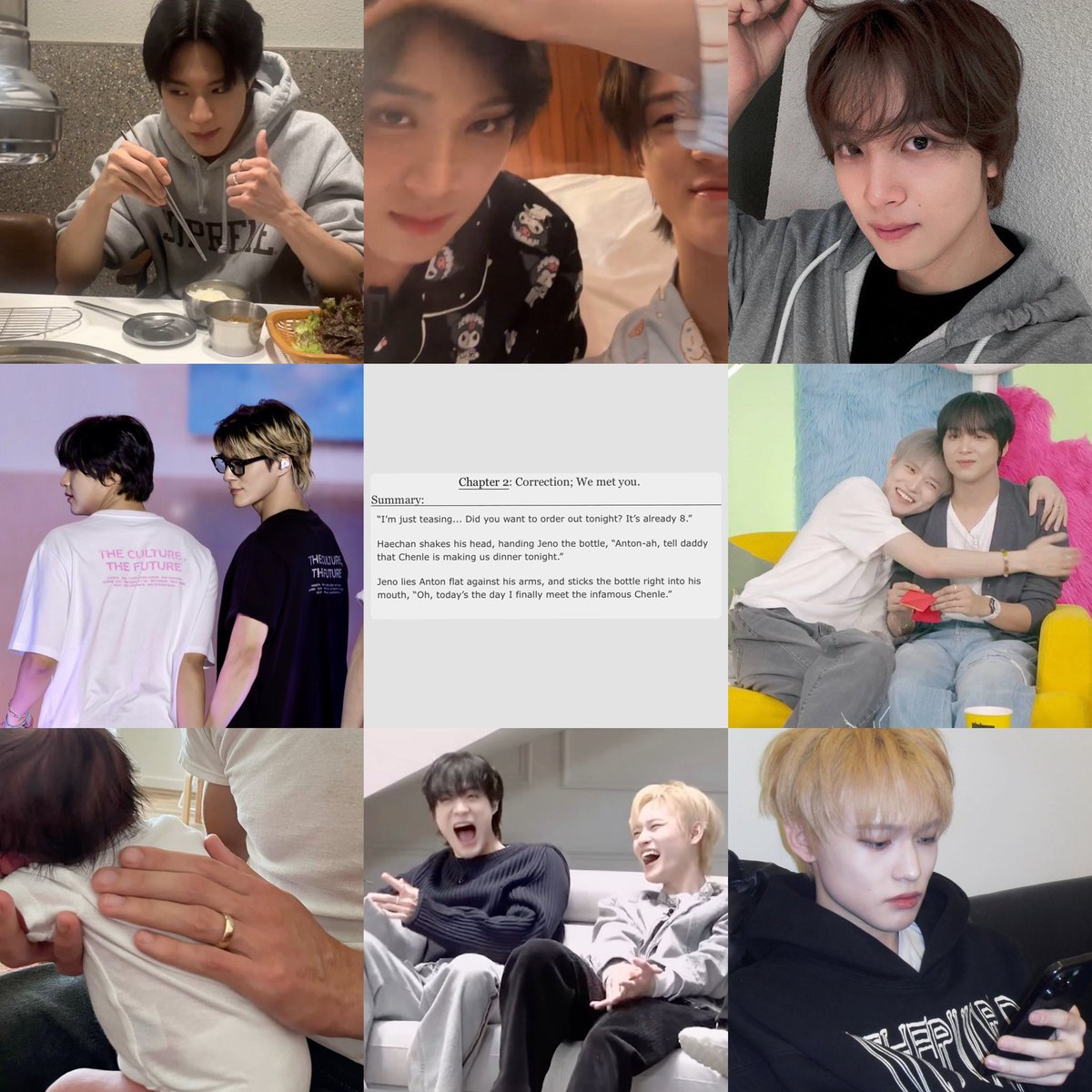 hyucknojam's tweet image. Finally it fits: Chapter 2, 
Nohyuckle, a/b/o, baby Anton, 

✒️Link below🖋️