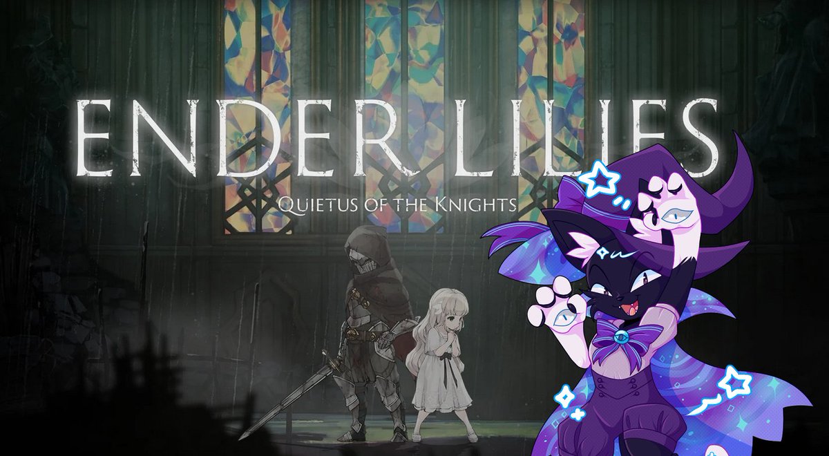 hayhaileneVT's tweet image. what's this? another new game?! i'm taking a dive into the dark and horror filled world of enderlilies because i've missed the soulslike metroidvania grind and i've heard really amazing things about this one!

⏰ JANUARY 10th, 6pm MST // 8pm EST

#ENVtuber #ENVtubers #furrylive