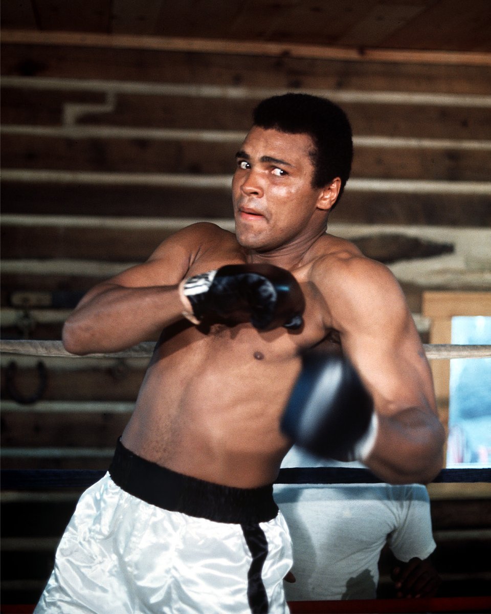 "I don't count my sit-ups. I only start counting once it starts hurting. When I feel pain that’s when I start counting, because then it really counts."

#MuhammadAli #Icon #Quote #Discipline #Strength #Motivation #Champion