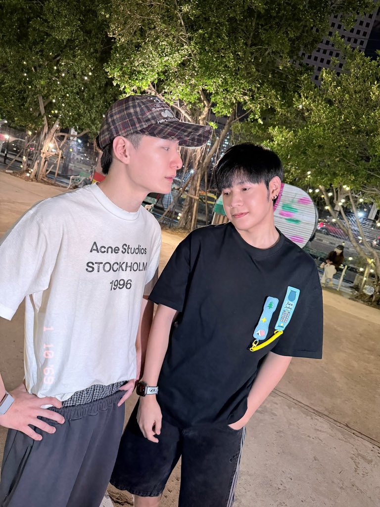 inthroughmist's tweet image. อ้อนแฟนแบบน้องพี the ex-morning กับ อ้อนแฟนแบบก้องภพ sotus the series