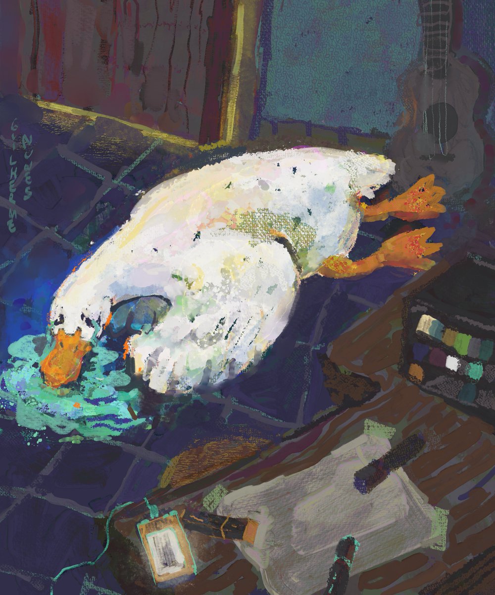 guilhernunes_'s tweet image. Duck tired of failing at everything he sets out to do