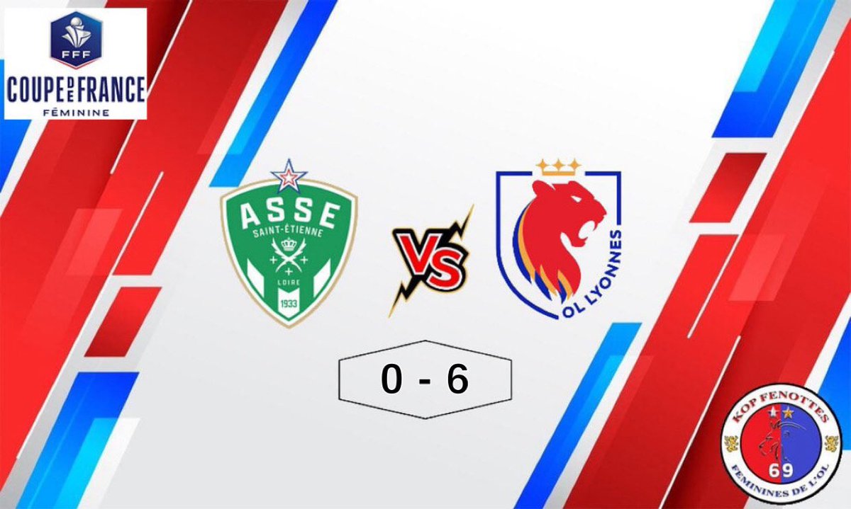 KopFenottes69's tweet photo. C'est terminé et encore une fois, l'adage "un derby ne se joue pas, il se gagne" a été appliqué au voisin stéphanois sur ce score de 6-0 :

⚽️⚽️ @tabitha_tc11
⚽️ #Hegerberg
⚽️ @WRenard
⚽️⚽️ @kady944

#ASSEOL #CDF #TeamOL 🔴🔵 https://t.co/POmeLyhhEs