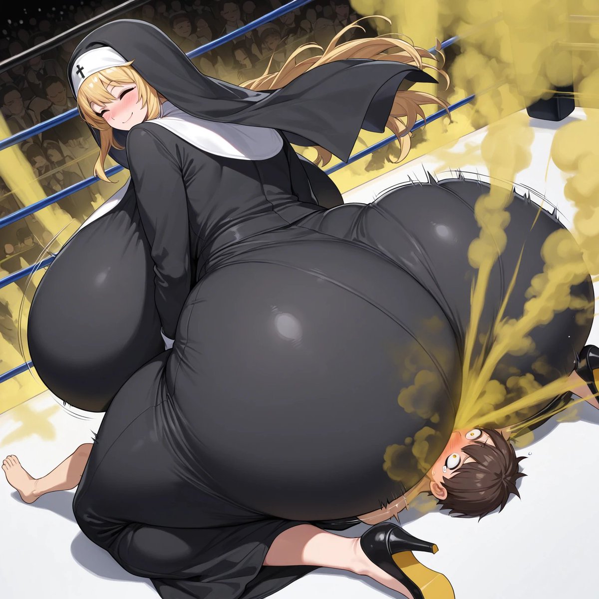 シスターさまのオナラがこんなに臭いわけがない 