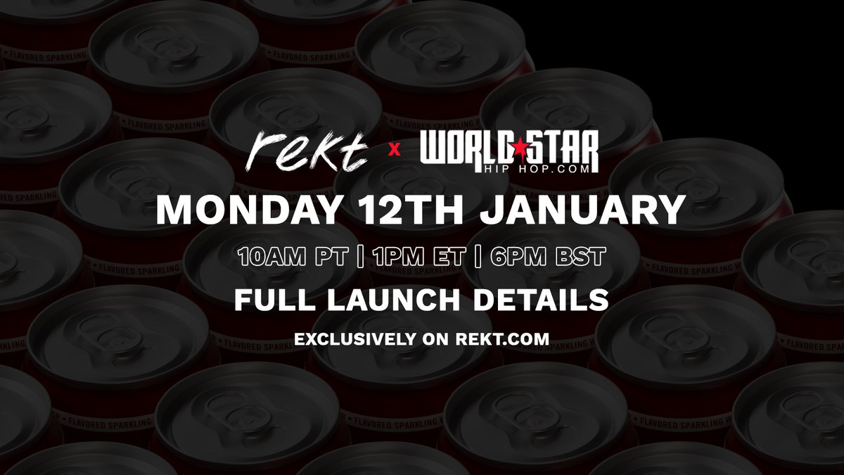 Worldstar Cherry Cola with <a href="/WORLDSTAR/">WORLDSTARHIPHOP</a> launches this Monday, 12th January.

10AM PT | 1PM ET | 6PM BST.

Here’s everything you need to know 👇