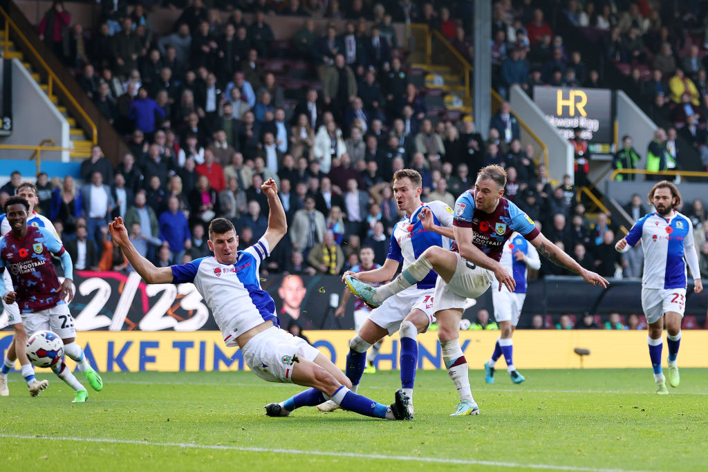 Ashley Barnes bags his first brace since THAT double against Blackburn in November 2022 😍

#twitterclarets
