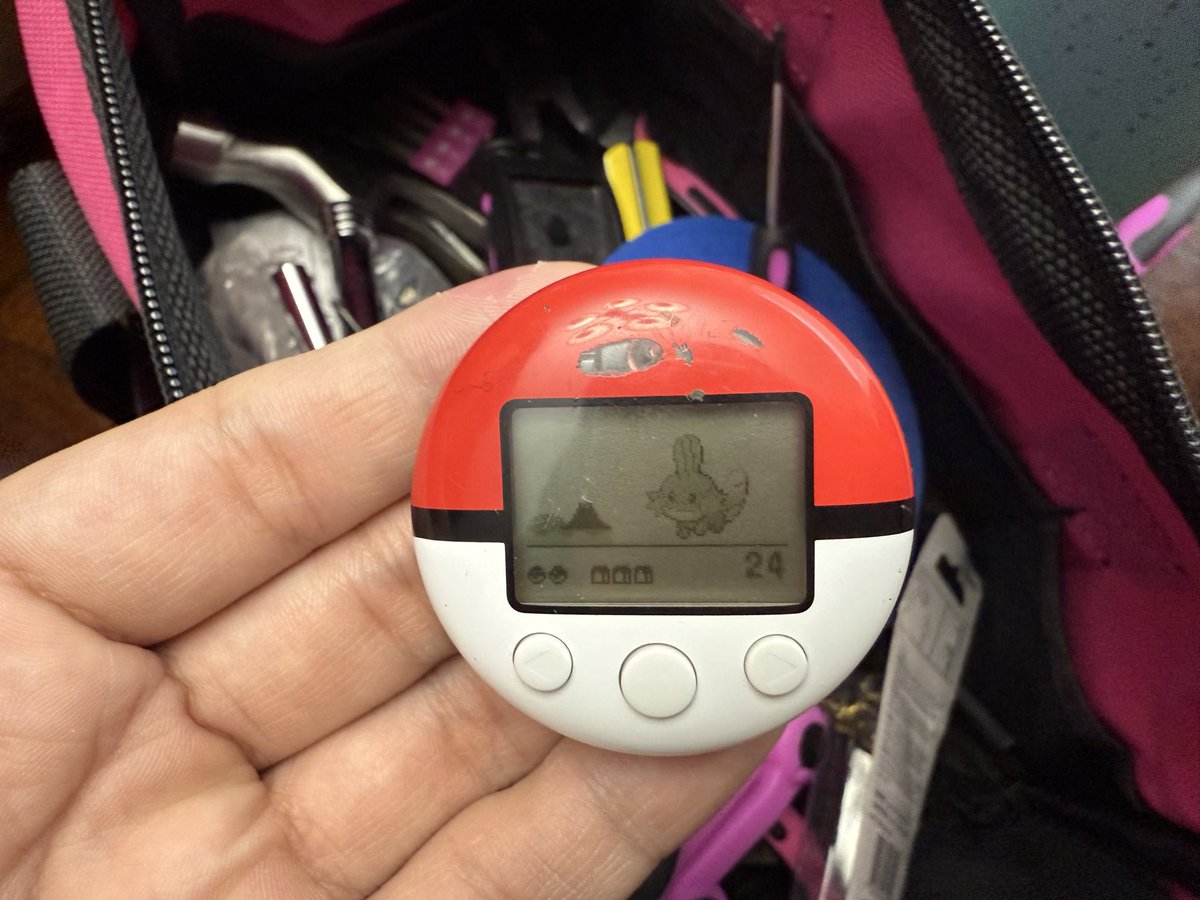found a pokewalker in a box of stuff and changed the battery and somehow there's a Mudkip on it...

isn't this a Gen 4 device ?? how is there a Gen 3 pokemon on here