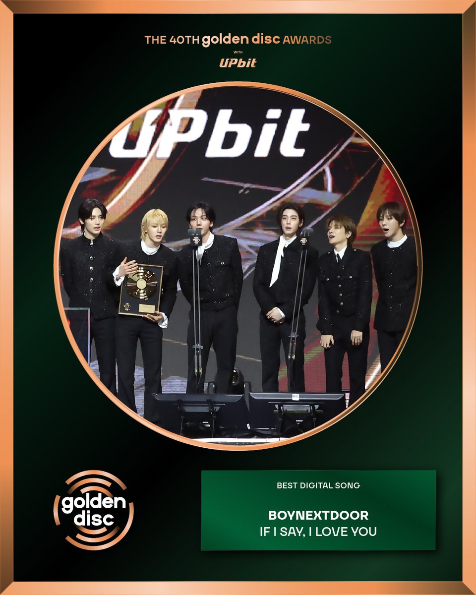 Golden Disc tweet media