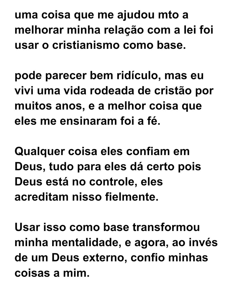 lovsziee's tweet image. Eles usam aquele princípio lindo da lei da suposição: eu não preciso ver para crer.

E foi justamente AI que eu me apeguei