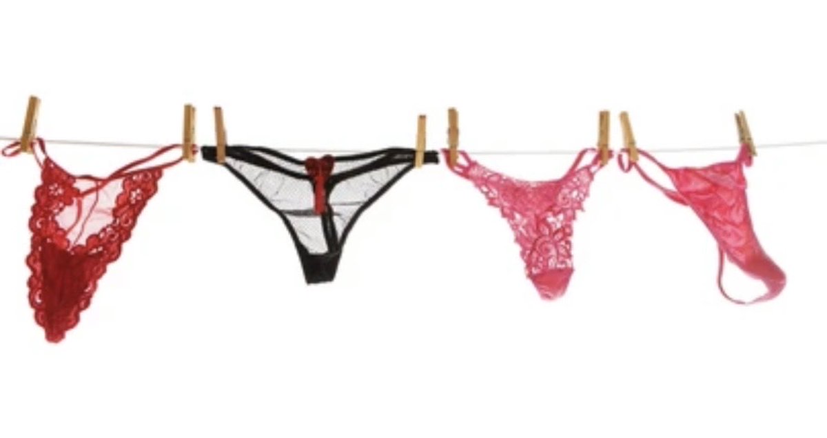 Ladies underwear.  Drop by to check out our selection.  #lovenest #underwear #studentdiscount
