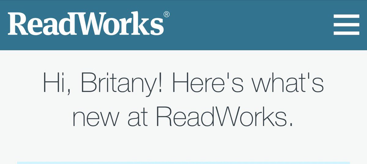 Brit11bravo's tweet photo. Big thanks to Adam Mullins for introducing me to @ReadWorks ❗️Very excited to introduce this into my library as we have started a “technology” station! Let’s get those test scores 🆙 
@KEDCGrants @passport2lead 
#Education #edtechunleashed https://t.co/piS7GHFZpF