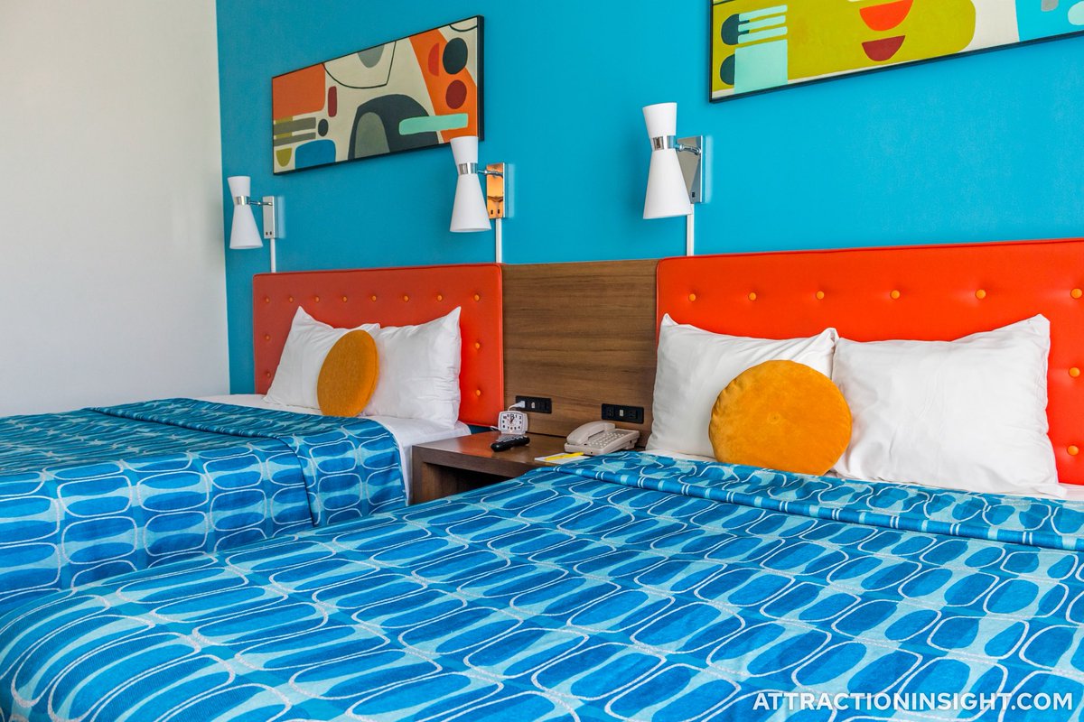 AttractInsight's tweet image. Step back in time with the retro charm of Cabana Bay Beach Resort at Universal Orlando! Enjoy color TV and cold air during your stay.
