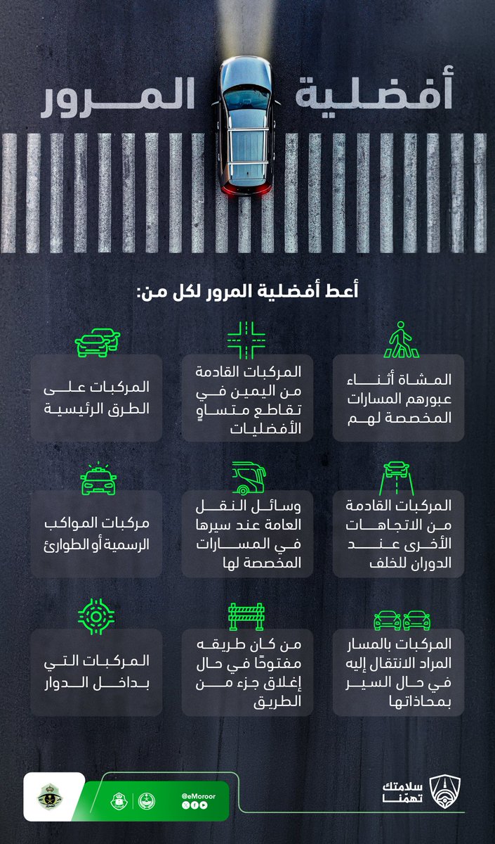 المرور السعودي tweet media