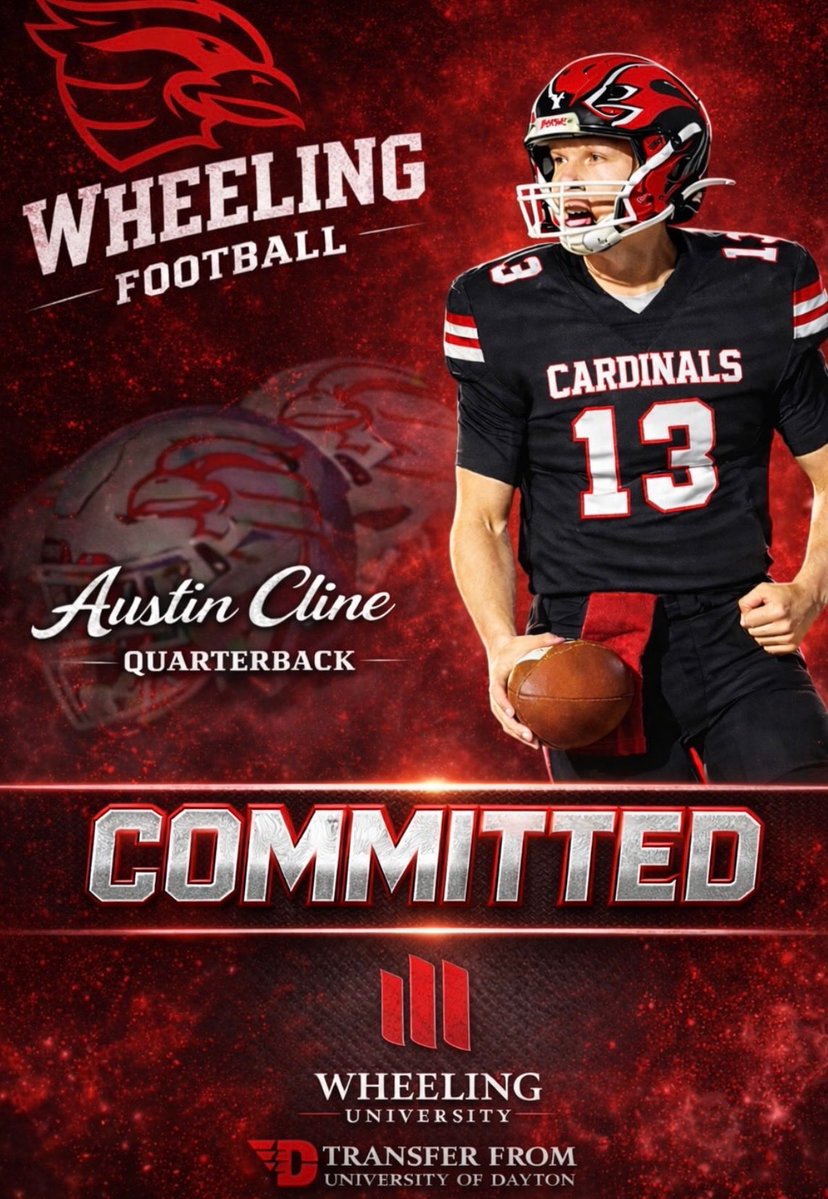 AustinCline1323's tweet image. Excited to commit to Wheeling University. Grateful for the opportunity and ready to get to work!