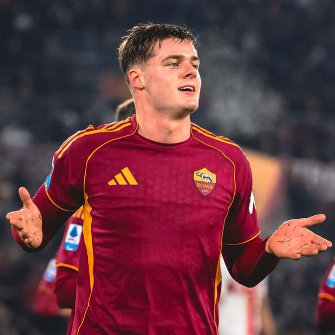 🚨🇮🇪 AS Roma director Massara on Evan Ferguson: “He’s helping us. He’s developing and improving a lot, we are happy. We hope to keep him until...
