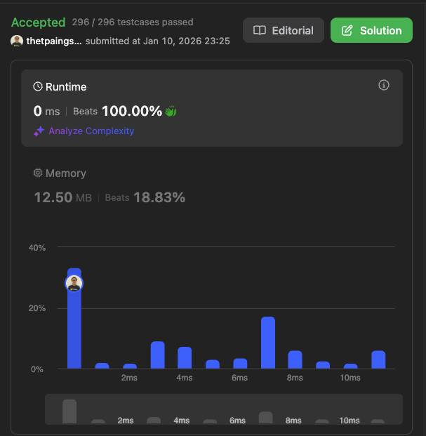 Problem #40 is in the bag!          
Practicing Python on LeetCode. Onward to the next challenge!        
⏭️ leetcode.com/problems/add-b…
#PythonDev #LeetCodeProgress