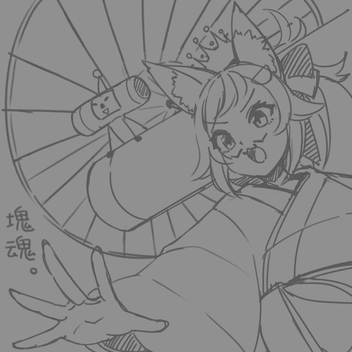 workO2's tweet image. クリスタ練習。なかなか難しいｗ