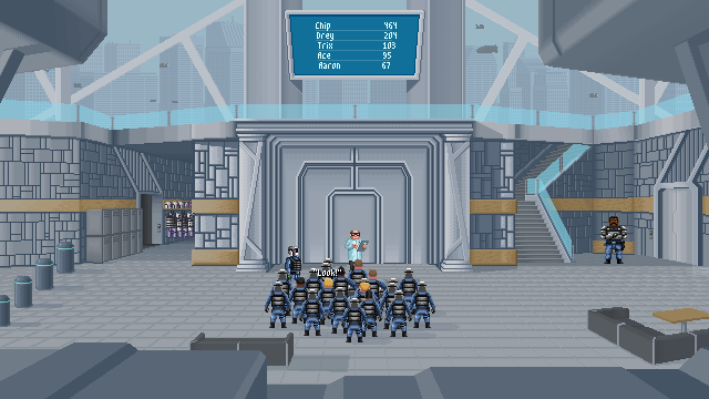 Look! Someone is on top of the scoreboard...
#screenshotsaturday #indiedev #indiegame
#cyberpunk #pixelartist #scifiart #videogames