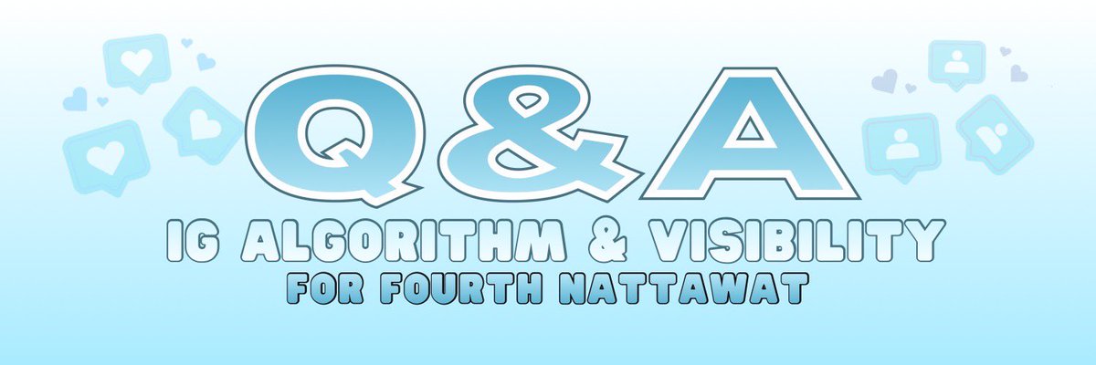 เปิดพื้นที่ชวนคุยและตั้งคำถามเกี่ยวกับ IG Algorithm และ Visibility เพื่อซัพพอร์ต Fourth Nattawat ให้ดียิ่งขึ้น💙

ใครมีข้อสงสัย ประสบการณ์หรือข้อเสนอแนะสามารถแชร์ได้เลยนะคะ🙏🏻

📩 : forms.gle/cBHFmmRvUmdGgr…

#EngagementForFourth 
#Fourthnattawat #โฟร์ทณัฐวรรธน์