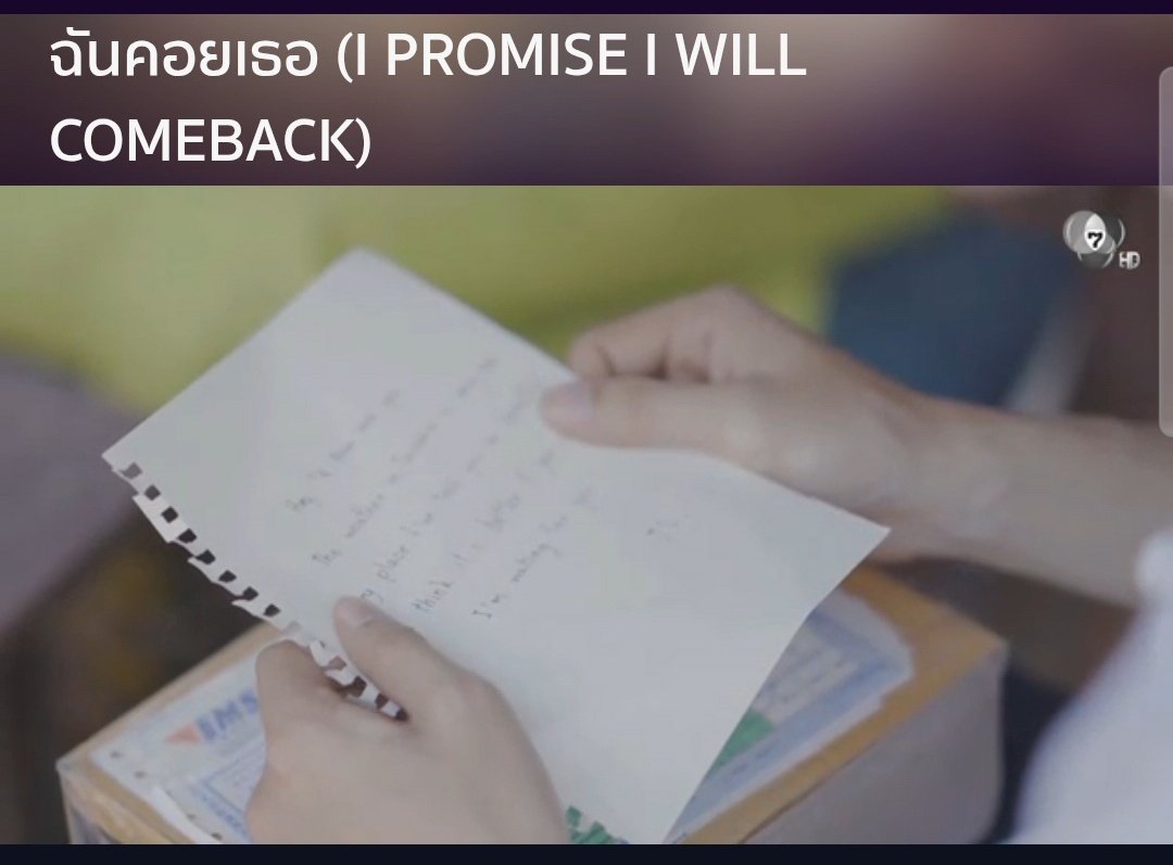 kan6587's tweet photo. ในที่สุดก็ได้รับของจากวิคเตอร์
#IPromiseIWillComeBack
#ฉันคอยเธอ #ipromiseEP7 https://t.co/UkB7PJ4o6p