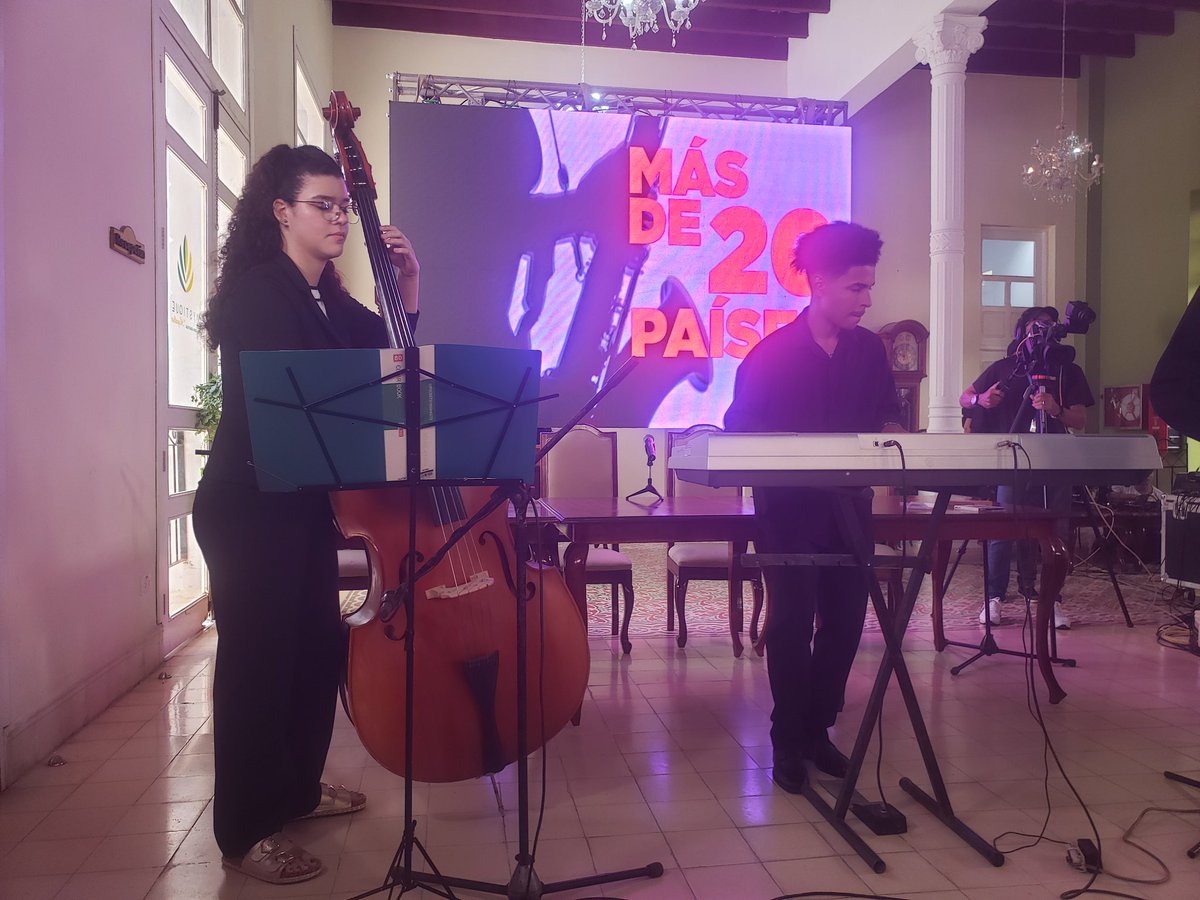Conferencia de prensa 👉 del 41 Festival de Jazz Plaza, en #HolguínSí tendrá 131 unidades artísticas, en numerosos espacios del 25 de enero al 1 de febrero, hay mucho esfuerzo, amor y trabajo para hacerlo realidad, muchos países suman sus artistas, para que disfrutemos todos