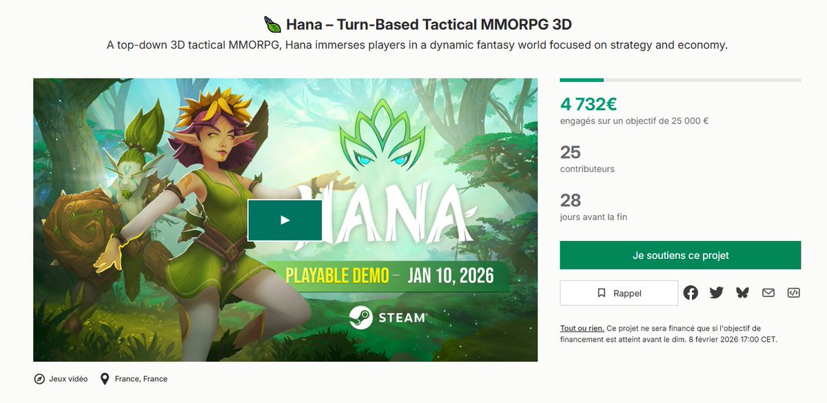 Nous avons déjà atteint près de 20 % de notre objectif !

kickstarter.com/projects/garde…