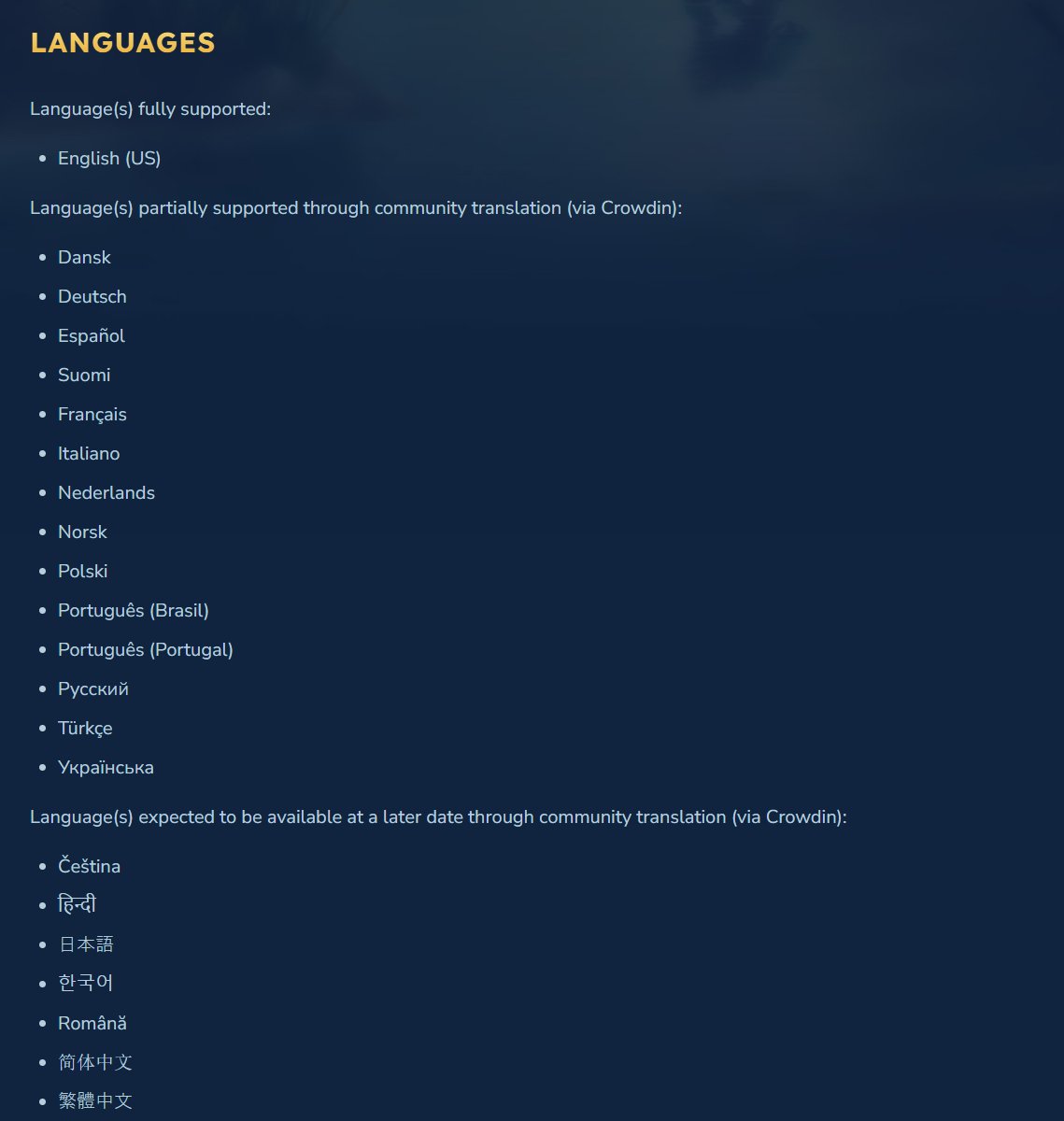 🇧🇷BRASIL EM ORBIS! (Mais ou menos...)

Confirmado: Teremos suporte PARCIAL para Português-Brasil no Hytale! 🦜📝

Já é um grande passo para a nossa comunidade. O que será que vem traduzido primeiro? Menus ou Itens? 🤔

🎟️ Código: HOOC#Hytale #HytaleBrasil #PTBR #HytaleNews