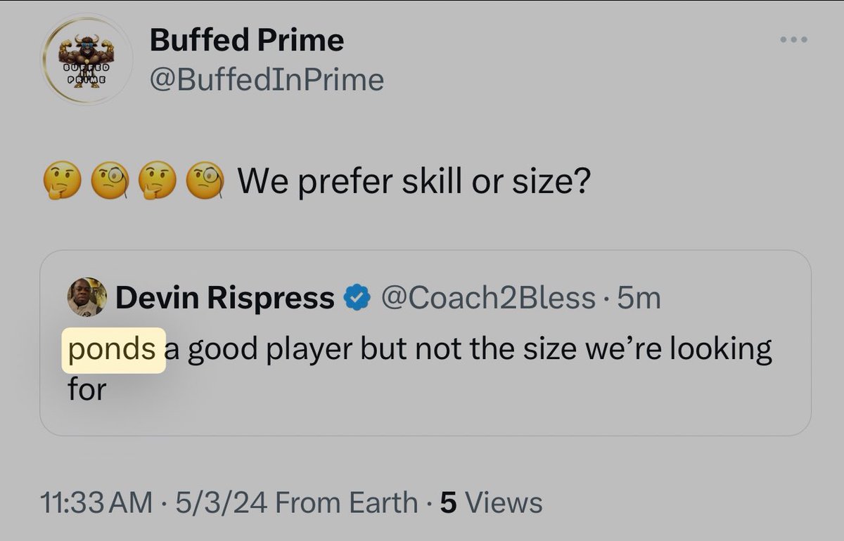 BuffedInPrime's tweet image. This is when I knew it was going to get bad for Colorado 😢 They refused to look at D’Angelo Ponds in 2024 because they said he was too short 🤣🤣🤣 Fan Base said I was “just mad they didn’t go after who I wanted”. I’ll ALWAYS have the last laugh on that!…