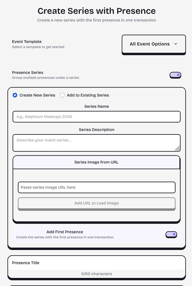 Presence Protocol tweet media