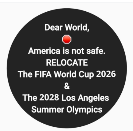 smc429's tweet photo. Trump's America is an unsafe shithole. https://t.co/ZxgtqDmjtG